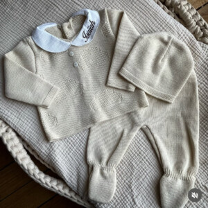 Ensemble nuage beige