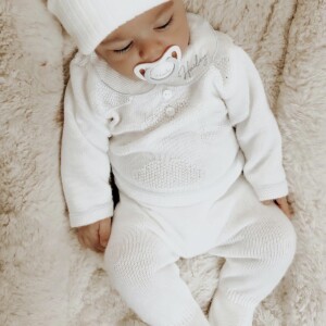 Ensemble nuage blanc et bleu clair